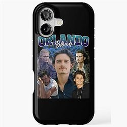 Orlando Bloom Retro Style iPhone Case