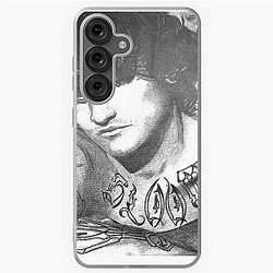 Orlando Bloom Tattoos Pencil Drawings Samsung Galaxy Soft Case