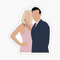 Katy Perry and Orlando Bloom Sticker