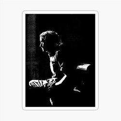 Orlando Bloom Pencil Drawing Sticker