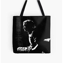 Orlando Bloom Pencil Drawing All Over Print Tote Bag