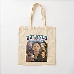Orlando Bloom Retro Cotton Tote Bag