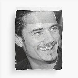Orlando Bloom Duvet Cover