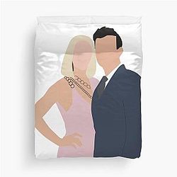 Katy Perry and Orlando Bloom Duvet Cover