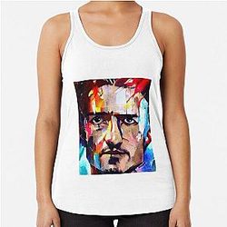 Study of Orlando Bloom Racerback Tank Top