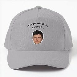 I Hate Men Except Orlando Bloom Baseball Cap