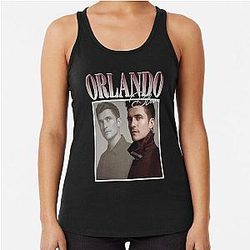 Funny Gifts Orlando Bloom Racerback Tank Top