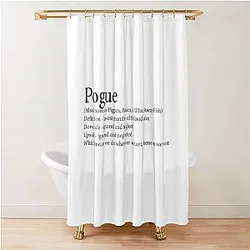 Pogue Outer Banks Shower Curtain