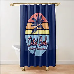 Outer Banks North Carolina Vacation Beach Sunset Shower Curtain