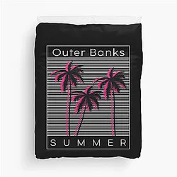 Outer Banks Summer Duvet Cover