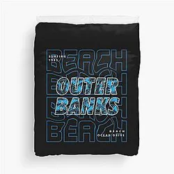 Outer Banks Beach Party Duvet Cover