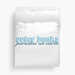 Outer Banks Paradise Duvet Cover