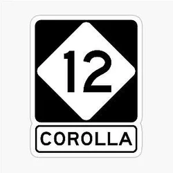 NC 12 - Corolla Outer Banks Sticker