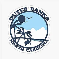 OBX - Outer Banks Sticker