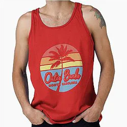 Outer Banks North Carolina Vacation Classic Beach Sunset Tank Top