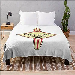 Outer Banks Surf Beach North Carolina Throw Blanket