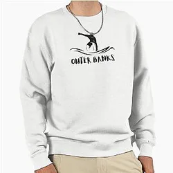 Outer Banks Surf Beach North Carolina Pullover Sweatshirt