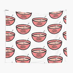 Rafe's Outer Banks Alphabet Noodle Soup Tapestry