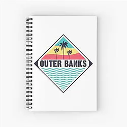 Outer Banks vibes notebook