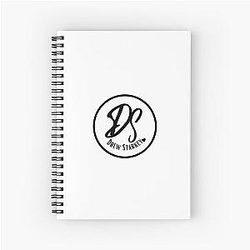 Drew Starkey Logo Outer Banks Spiral Notebook