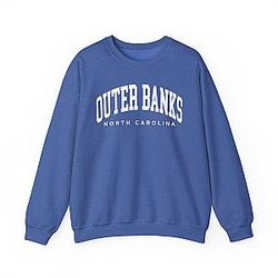 Outer Banks North Carolina Adult Unisex Crew Neck Sweatshirt