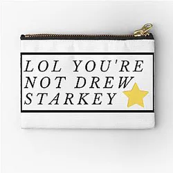 You're not Drew Starkey from Outer Banks Zipper Pouch