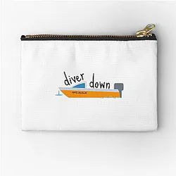 Diver Down John Outer Banks Zipper Pouch