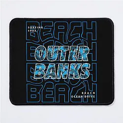 Outer Banks beach party mouse pad
