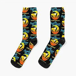 North Carolina Beach Family Vacation Outer Banks Design Socks 2022