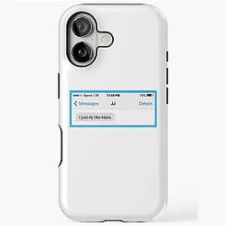 JJ and Kiara Outer Banks Text Message Sticker Merch Shirt iPhone Tough Case