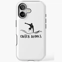 Outer Banks Surf Beach North Carolina iPhone Tough Case