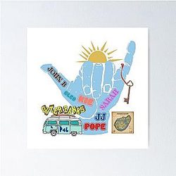 Pogue Life Inspired Outer Banks Fan Art Poster