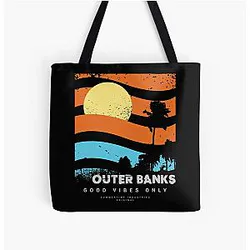 Outer Banks vibe All Over Print Tote Bag