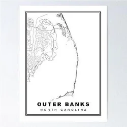 The Outer Banks Map