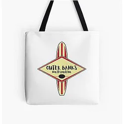 Outer Banks Surf Beach North Carolina Tote Bag