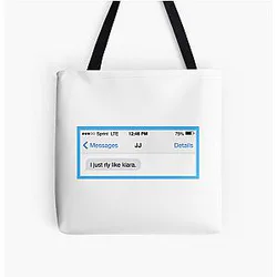 JJ and Kiara Outer Banks Text Message Merchandise Tote Bag