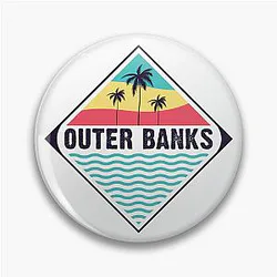 Outer Banks vibe Pin