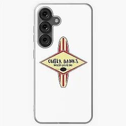 Outer Banks surf beach North Carolina Samsung Galaxy Soft Case