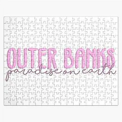 Outer Banks paradise Pink Jigsaw Puzzle