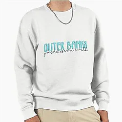 Outer Banks Paradise Light Blue Pullover Sweatshirt