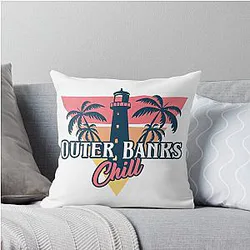 Outer Banks Throw Pillow