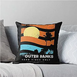 Outer Banks throw pillow