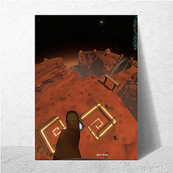 Outer Wilds involves alien Nomai ruins Outer Wilds Posters