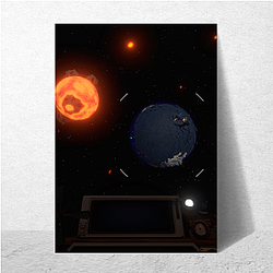 Outer Wilds uses a first person view Outer Wilds Posters