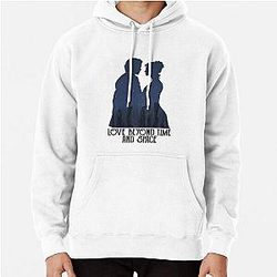 Jamie and Claire - Outlander Love Beyond Time Space Pullover Hoodie