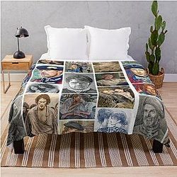Outlander Artwork Throw Blanket