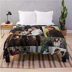 Outlander Cast Throw Blanket