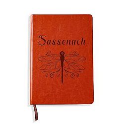 LBWCER Outlander Notebook A5 Lined with Leather Notebook for Highlander and Dragonfly fans