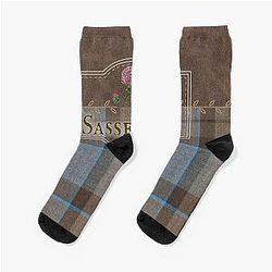 Outlander Sassenach Tartan Socks