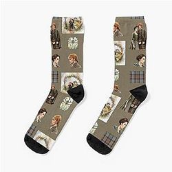 Outlander Stickers Jamie Socks